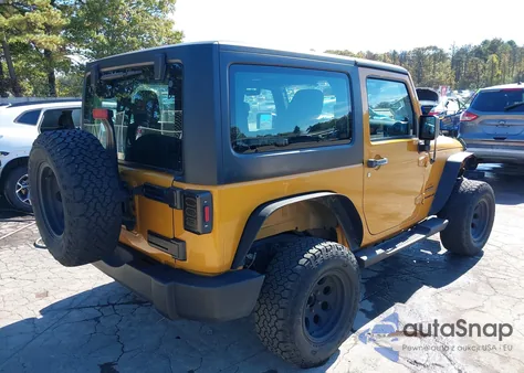 2014 Jeep Wrangler Sport из США, поврежденный, VIN 1C4AJWAG8EL210433